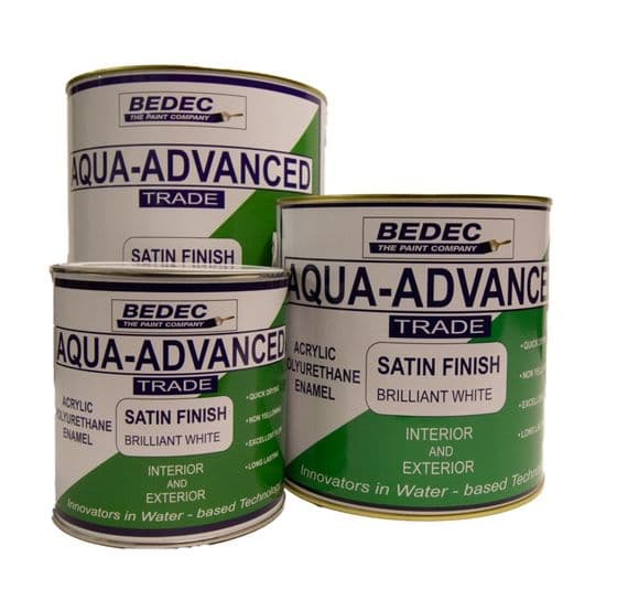 Bedec Aqua Advanced Satin 1L - Black