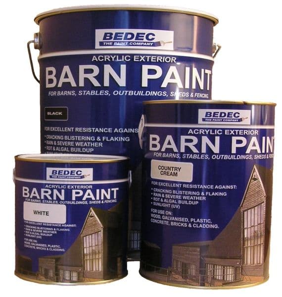 Bedec Barn Paint 5L - Battleship Grey