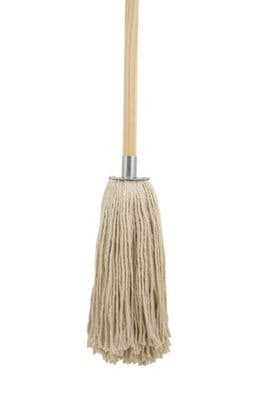 Bentley Cotton Mop & Wooden Handle - 12oz