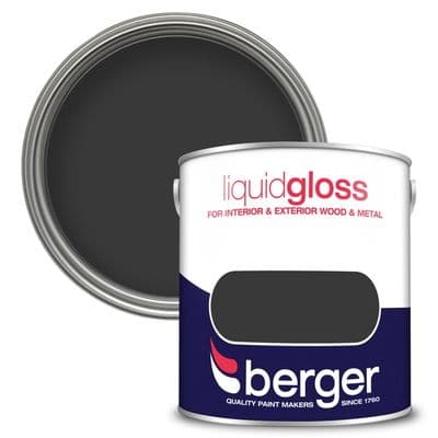 Berger Liquid Gloss 2.5L - Black