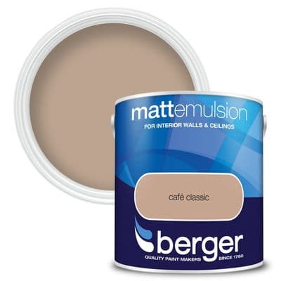 Berger Matt Emulsion 2.5L - Cafe Classic