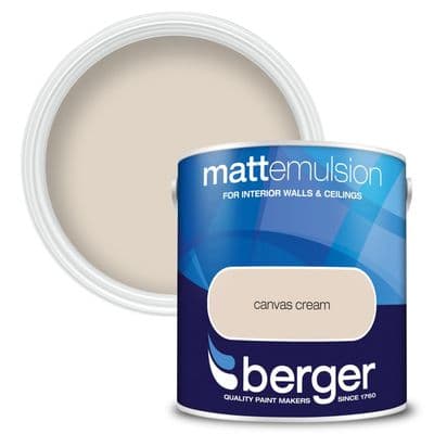 Berger Matt Emulsion 2.5L - Canvas Cream