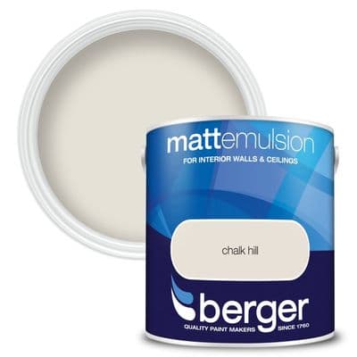 Berger Matt Emulsion 2.5L - Chalk Hill