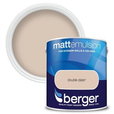 Berger Matt Emulsion 2.5L - Double Date
