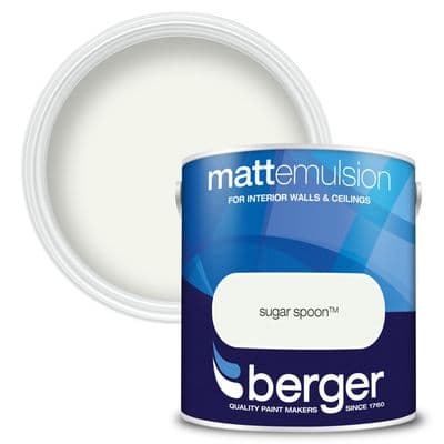 Berger Matt Emulsion 2.5L - Sugar Spoon