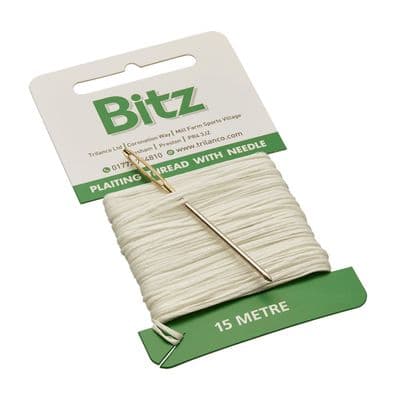 BITZ PLAITING CARD WITH NEEDLE