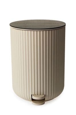 Blue Canyon Berkeley Pedal Bin 4.5L - Almond With Bamboo Lid