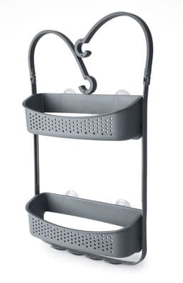 Blue Canyon Double Hanging Shower Caddy - Grey