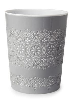 Blue Canyon Flora Waste Bin - Grey