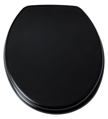 Blue Canyon Hampton MDF Toilet Seat - Black