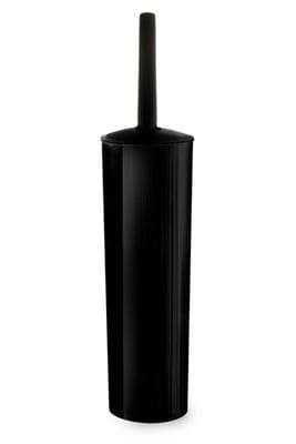 Blue Canyon Plastic Toilet Brush & Holder - Black