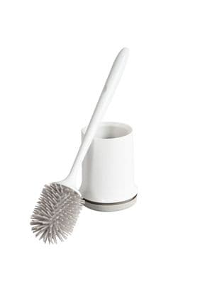 Blue Canyon Plastic Toilet Brush - White/Grey