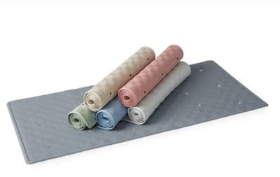 Blue Canyon Rubber Bath Mat - Grey