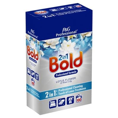 Bold Professional Formula Powder 100 Washes - 5.5kg Lotus Flower & Water Lily