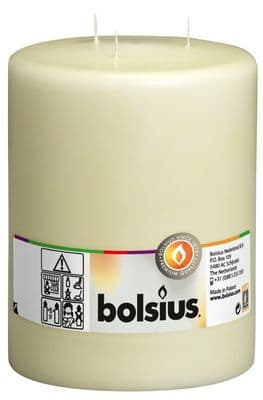 Bolsius Mammoth Candle - Ivory 200/150