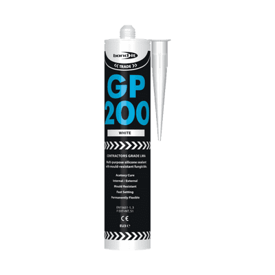 Bond-It GP200 Silicone Sealant - White