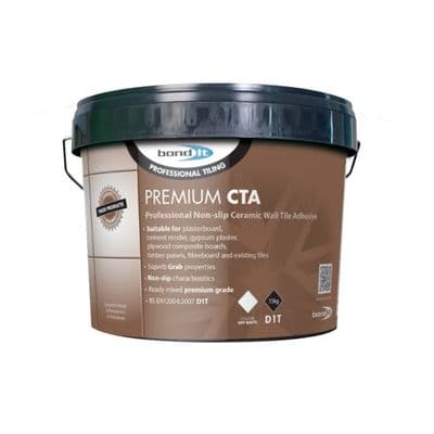 Bond-It Gripbond Premium CTA Non Slip Ceramic Tile Adhesive - 15kg Off White