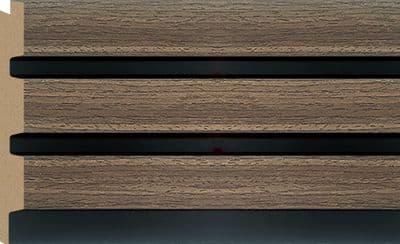 Bosco 3D Wall Panel 300mm x 12mm x 2.6m - Walnut