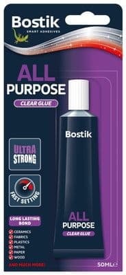 Bostik All Purpose Adhesive - 50ml Blister