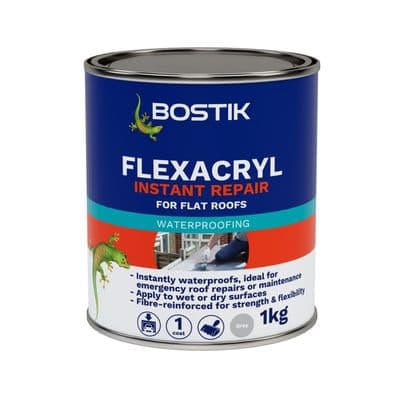 Bostik Flexacryl Instant Repair - 1kg Grey