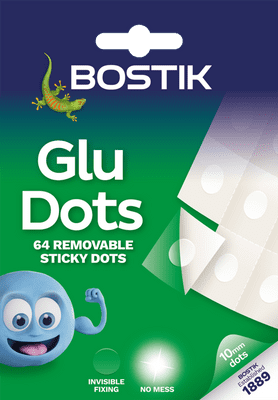 Bostik Glu Dots Removable - Pack 64