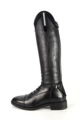 BROGINI COMO PICCINO  BOOTS CHILD BLACK PATENT