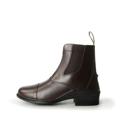 BROGINI TIVOLI LEATHER PADDOCK BOOTS BROWN