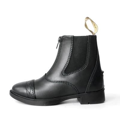 BROGINI TIVOLI PICCINO PADDOCK BOOTS CHILD BLACK
