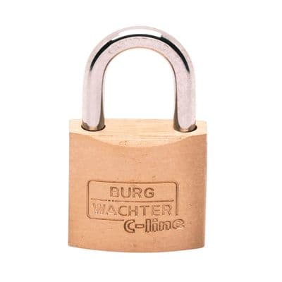 Burg-Wächter Light Security Brass Padlock - 30mm