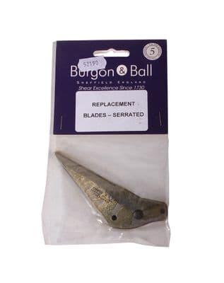 Burgon & Ball Serrated  Footrot Shear Spare Blades - Serrated