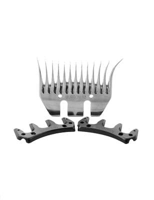 Burgon & Ball Shearing Comb & 2 Cutters - 93mm - 2 cutters