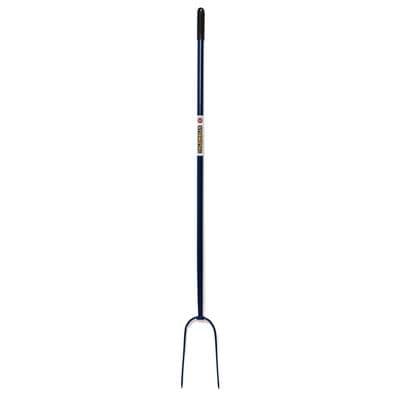 CALDWELLS 2 PRONG TUBULAR HAY FORK LONG HANDLE
