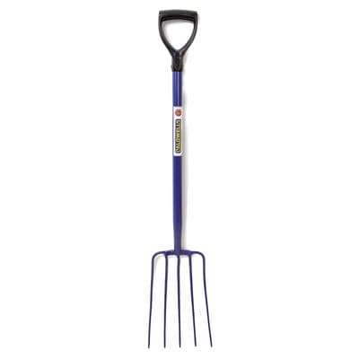 CALDWELLS 5 PRONG TUBULAR MUCK FORK PYD