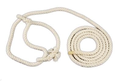 Calf Cotton Halter - 10mm x 3.6m - Natural