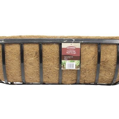Cambridge Wall Trough with Coco Liner 30in 75cm