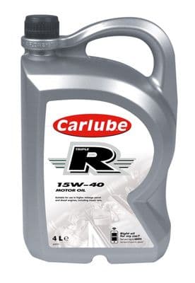 Carlube Triple R 15W-40 High Mile Mineral - 4L
