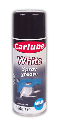 Carlube White Grease Aerosol With PTFE - 400ml