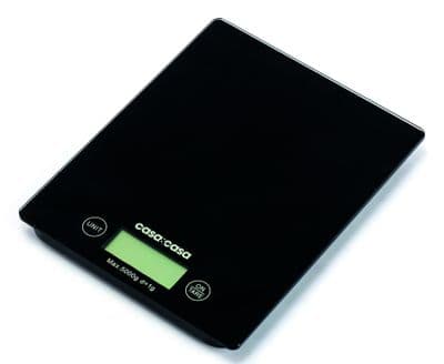 Casa & Casa Electronic Kitchen Scale - Black