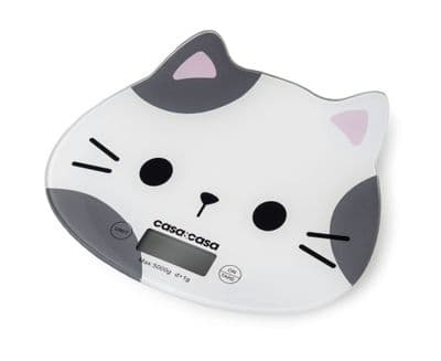 Casa & Casa Electronic Kitchen Scale - Leo Cat