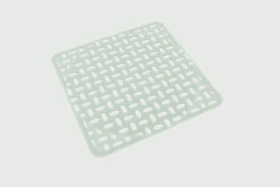 Casa & Casa PVC Sink Mat - White