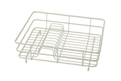 Casa & Casa Small Wire Coated Dish Rack - Almond