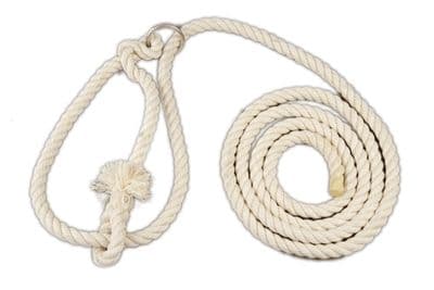 Cattle Cotton Halter Natural with ring
