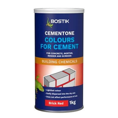 Cementone Colours For Cement - 1kg - Brick Red