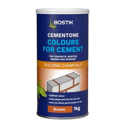 Cementone Colours For Cement - 1kg - Russet Brown