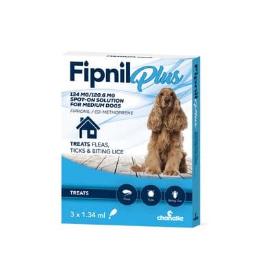 CHANELLE FIPNIL PLUS SPOT-ON FOR MEDIUM DOGS