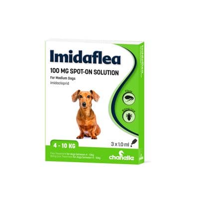 CHANELLE IMIDAFLEA 100GM SPOT-ON FOR MEDIUM DOGS