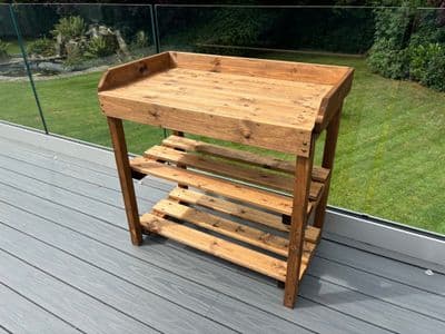 Charles Taylor Wooden Potting Utility Table - Large