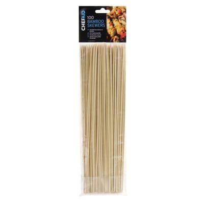 Chef Aid Bamboo Skewers (Pack of 100) - 30.5cm