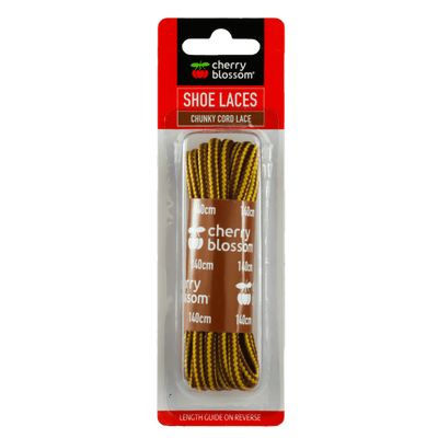 Cherry Blossom Chunky Cord Lace Yellow/Tan - 140cm