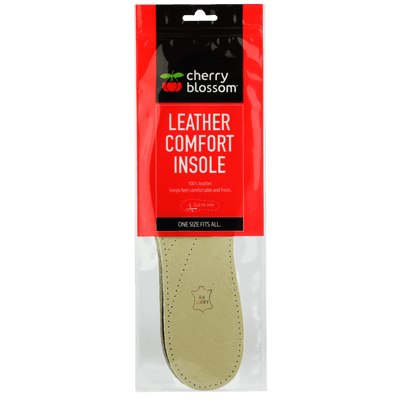 Cherry Blossom Leather Comfort Insole